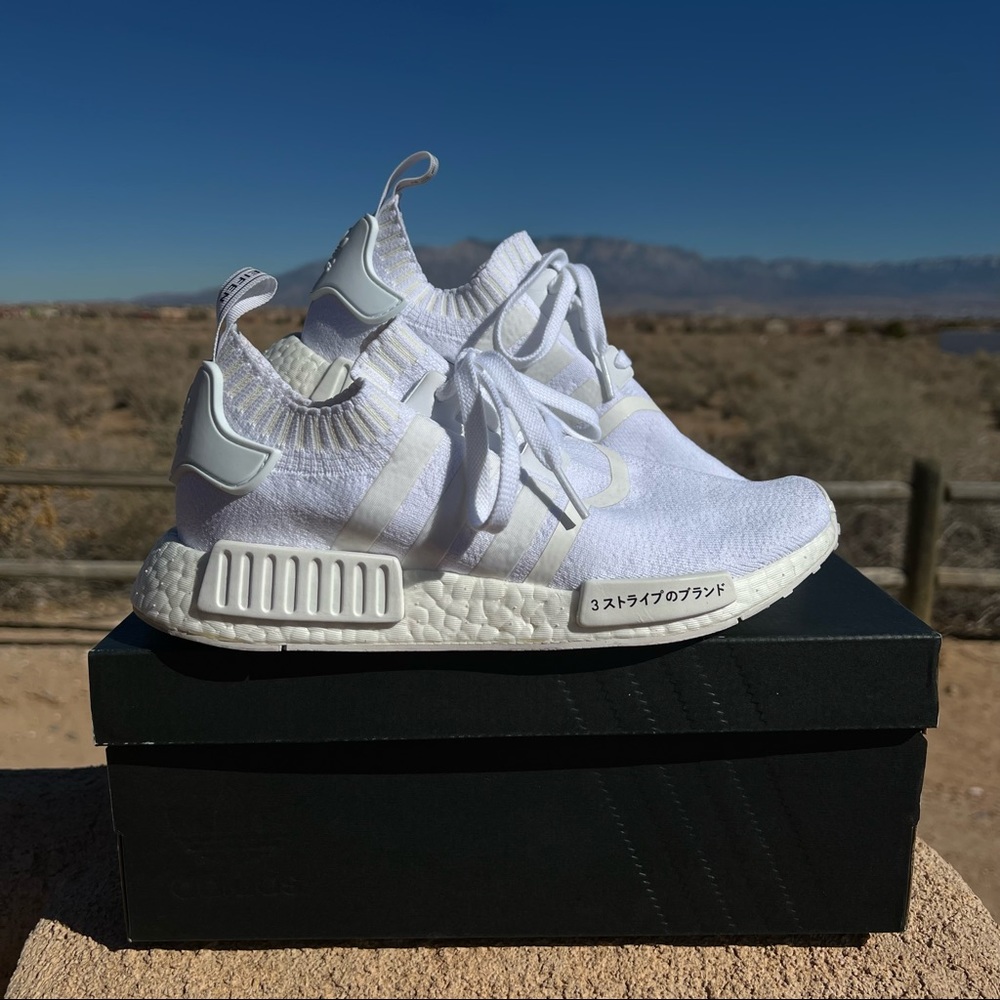 🎉‼️PARTY DROP‼️🎉Adidas NMD R1 PK - “Japan Triple White Primeknit”